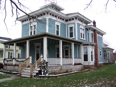 Italianate Victorian home