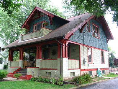 Bungalow Paint Scheme, side