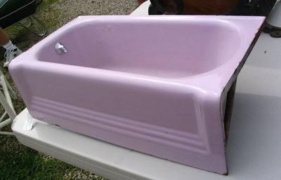 Antique tub sample