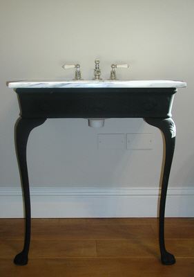 Victorian washstand, Art Noveau