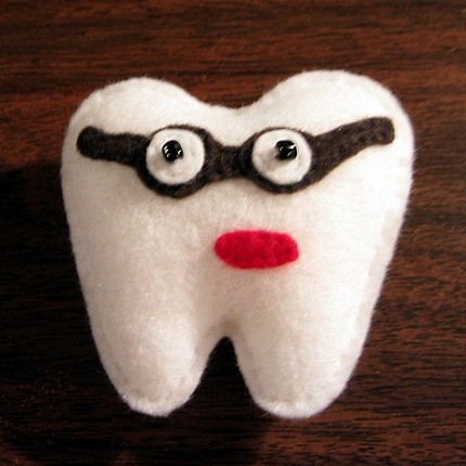 Wisdom tooth doll from Etsy