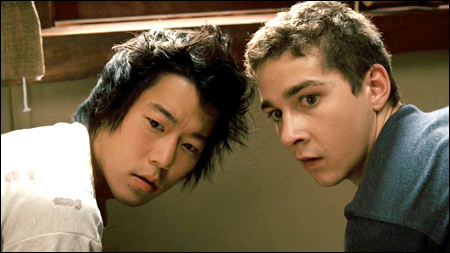 Disturbia, Shia LaBeouf and Aaron Yoo