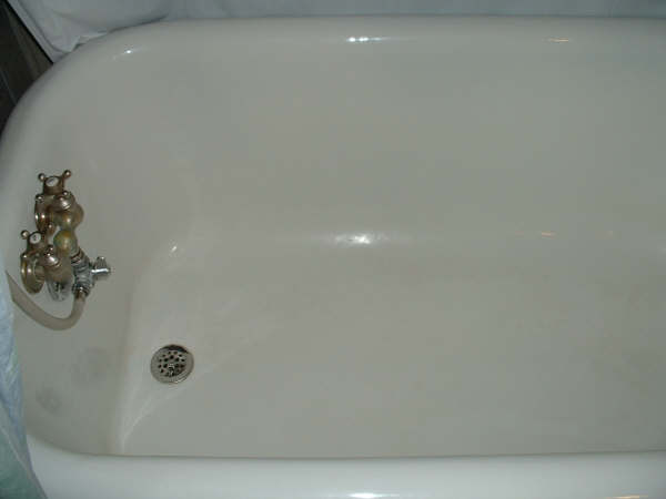 Clawfoot tub faucet
